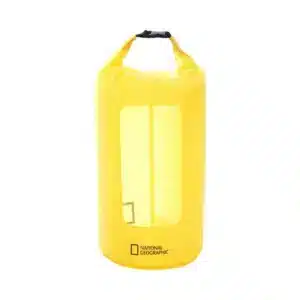 Bolsa Seca Impermeable con ventana 13 Litros color amarillo