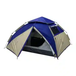 carpa azul y gris para 4 personas modelo fiorland marca national geographic