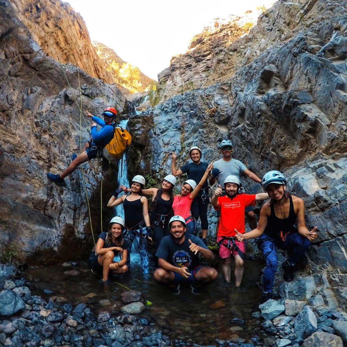 Canyoning con Rupucura en quebrada el Melocotón - Imagen 3