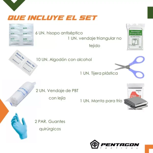 Bolso de primeros auxilios con accesorios - Imagen 2