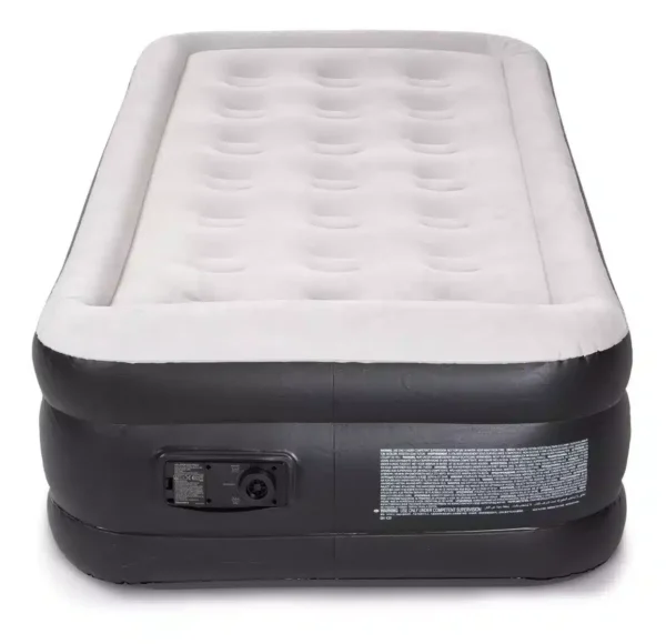 Colchón eléctrico inflable (1,5 Plazas) Color Gris - Discovery